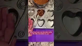 Easy Valentine&rsquo;s Day desert. DIY valentines treat gifts. Chocolate hearts. DIY Valentine&rsquo;s Day candy