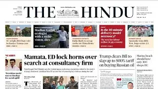 The Hindu Newspaper Analysis | 9 January 2026 | The Hindu Today | The Hindu Editorials UPSC