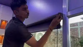 Blackout roller, blinds for Windows UV protection,￼ down blinds for home 🏠 ￼(Office) customisable