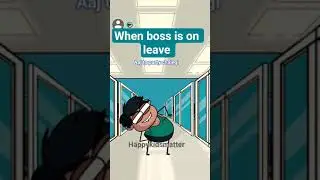 when boss is on leave #empl#boss #mnc #frustratedsoul #laalpari #honeysingh