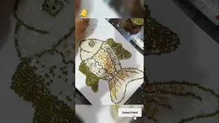 Art with grain #shorts #ytshorts #trending #fish #art