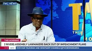 This Morning | 2 Rivers Assembly Lawmakers Back Out Of Impeachment Plans