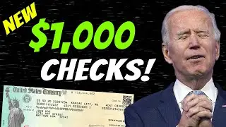 NEW $1,000 Checks! 4th Stimulus Check Update & MAJOR Stimulus Package Update | Medicare News Sept 8