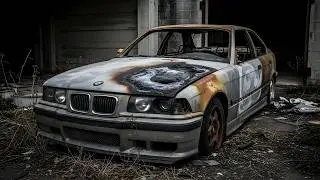 ASMR Car Restoration! Full Restoration 1995 BMWM3 Burnt