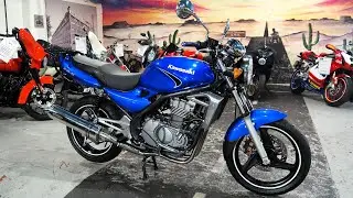 Выхлопная система Kawasaki ER 5 Delkovic, запустите, услышьте звук