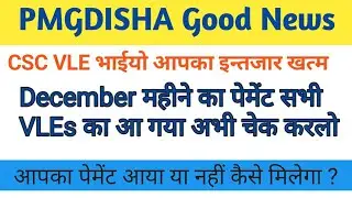PMGDISHA December Month Payment Release Today 2021| PMGDISHA का पेमेंट आगया चेक करो Digipay Wallet