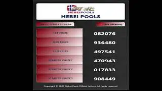 Live Stream LIVE DRAW HEBEI