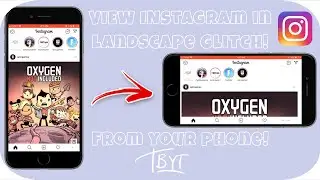 (PATCHED) Instagram in Landscape / Horizontal Mode for iPhone Plus Models before iPhone 10!