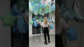 Balloon decoration for Baby boy #babyborn #baby #babyboy #babygirl #babyshorts #balloon #babyvideos