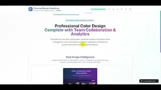 Chroma Weaver Evolution: AI-Powered Color Design Platform (MiniMax AI Agent Challenge Submission)