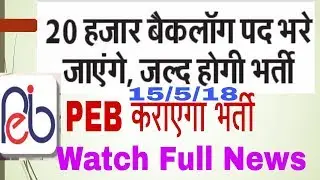 MP New Vacancies coming soon 2018 by vyapam or PEB