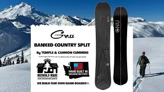 BANKED COUNTRY SPLIT | 2024-2025 GNU SNOWBOARD