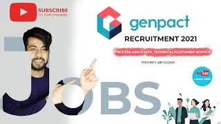 Genpact Jobs For Freshers |Genpact Hiring| Genpact Job| Genpact Vacancies| Genpact Recruitment 2021
