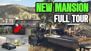 GTA 5 - $20,000,000 Mansion Tour - Interiors and Exteriors