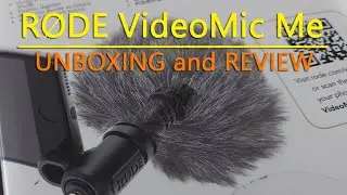 Unboxing Rode VideoMic Me - Microphone for Smartphone Vlogging