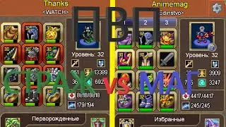 СТРАЖ vs МАГ (PvP) Warspear Online!