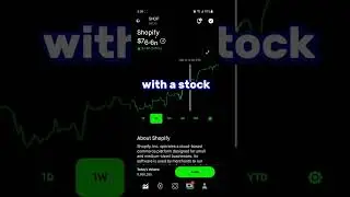 SHOPIFY STOCK PRICE MOVEMENT - ROBINHOOD STOCK MARKET INVESTING