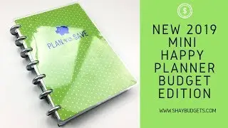 THE NEW 2019 mini HAPPY PLANNER BUDGET EDITION IS HERE TOO!