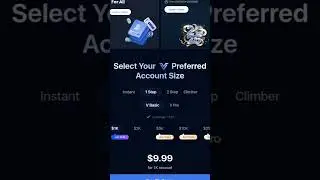 V prop trader propfirm 1000$ free account overview 