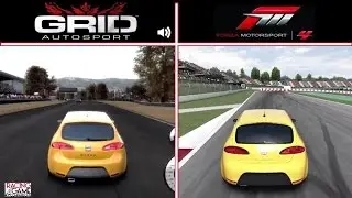 Need for Speed Shift vs Forza Motorposrt 4 - Seat Leon Cupra Graphics & Sound Comparison
