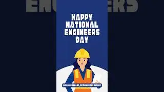 Happy National Engineer's Day Wishes #wish #engineer #engineering