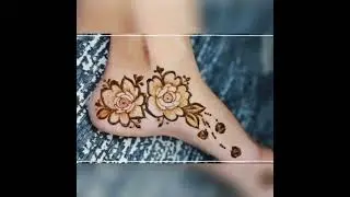 Best feet Mehndi designs #shorts #shortvideo #mehndidesign #feet #henna #viral #trending #short
