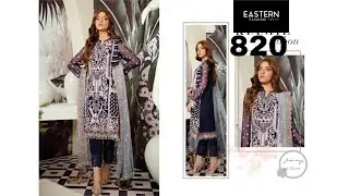 D.NO 820 | EASTERN FASHION | FANCY DESIGNER DRESS  | WHOLE SALE MARKET IQBAL CLOTH MARKET | KARACHI