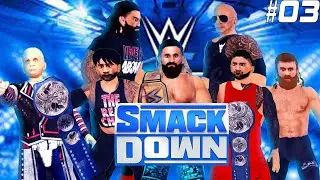 ROMAN-ROCK FACE-TO-FACE! - WWE SmackDown - #wr3d Universe Mode