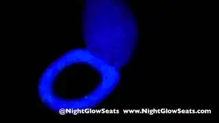 Night Glow Seats Glow In The Dark Toilet Seat.  Dave Reynolds CBA www.nightglowseats.com