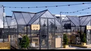 Inside the Winter Cabins at Pier 17 | New York Live TV