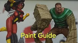 Marvel Zombies Spider Woman & Sandman Painting Guide