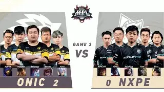NPX NA 3-0? ONIC Philippines vs Nexplay Esports - GAME 3 - MPL-PH S8 Playoffs Day 2