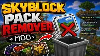 Skyblock Texture Pack Removal: Step-by-Step Tutorial (Still Functional)