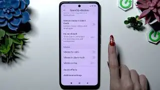 REDMI Note 15 5G &ndash; How to Enter Vibration Settings