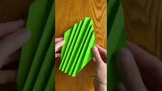 Diy paper leaves #shorts #diycrafts #paperleaf #papercraft #diyleaf #creativelife #creativeidea