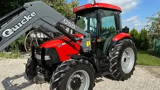 Case jx 90/ z turem quicke / ładowacz czołowy