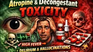 Atropine and decongestant toxicity 