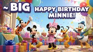 Mickey Mouse and Friends Pizza Party Time 🍕🐭 | Fun Kids Poem & Cartoon Song