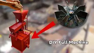Wheat Cleaning Machine Manufacturing | DIY Wheat Sifter & Grain Separator Made in Workshop