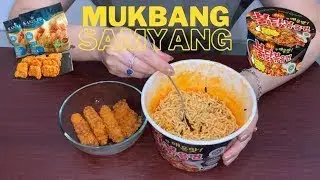 Eating Samyang w/ Nuggets!