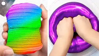 This Slime ASMR Will Leave You Relaxed and Satisfied! Oddly Satisfying Video 3144