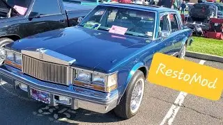 1978 Cadillac Seville Custom RestoMod Twilight Blue 🦾 @ 2022 PCTI Bulldog Classic Car Show