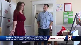 Housing crisis: Maine mom struggles to find landlord willing to accept Section 8 voucher