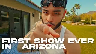lightning in the desert 🏜️🌩️ (cinematic vlog)
