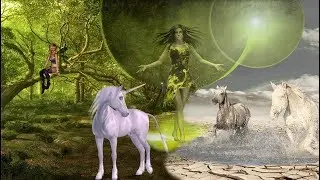 Enchanted Forest Music | Peaceful Harp with Fairies, Unicorns & Mythical Creatures
