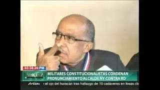 Militares Constitucionalistas condenan pronunciamiento alcalde NY contra RD