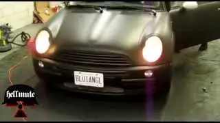 Mini Cooper Plasti Dip - Matte Black  By Hellmute plastidiptoronto.com