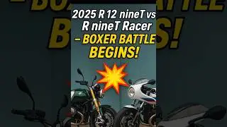🏍️ BMW R nineT Racer vs 2025 BMW R 12 nineT &ndash; Old-school caf&eacute; racer meets modern tech!