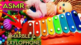 Xylophone ASMR 🌈 | Relaxing Wooden Tones for Deep Sleep & Stress Relief #artandcraft 