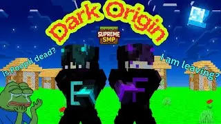 Dark Origin of supreme smp | is poopli dead? | is poopli become a entity? |  #evilheroop #minecraft